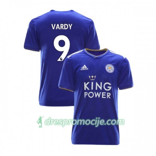 Leicester City Dres Jamie Vardy 9 Domaći 2018/19 Kratkih Rukava Leicester City Dres Jamie Vardy 9 Domaći 2018/19 Kratkih Rukava
